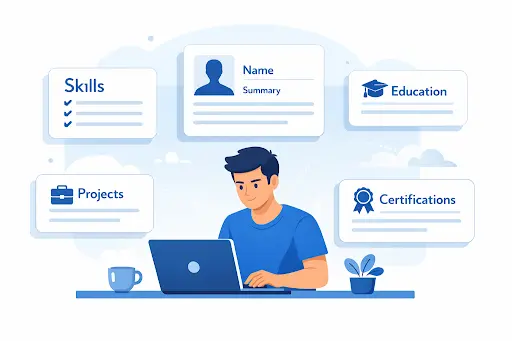 Resume builder banner